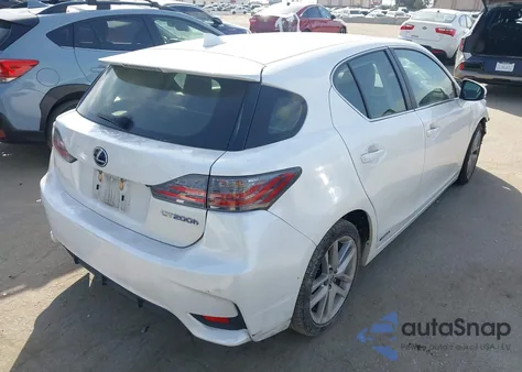 2015 Lexus Ct 200H z USA, uszkodzony, nr VIN JTHKD5BH7F2225220